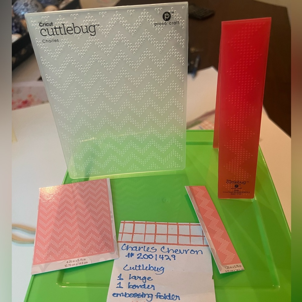 Cuttlebug Embossing Set - Picture 3 of 3